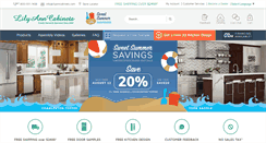 Desktop Screenshot of lilyanncabinets.com